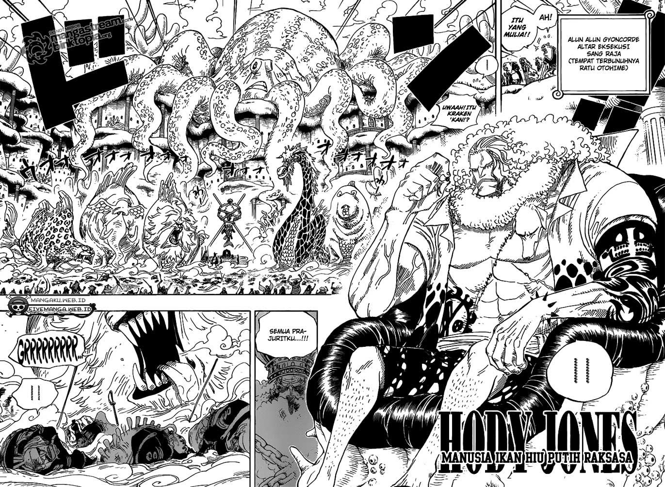 One Piece Chapter 631 – Alun-Alun Gyoncorde - 121