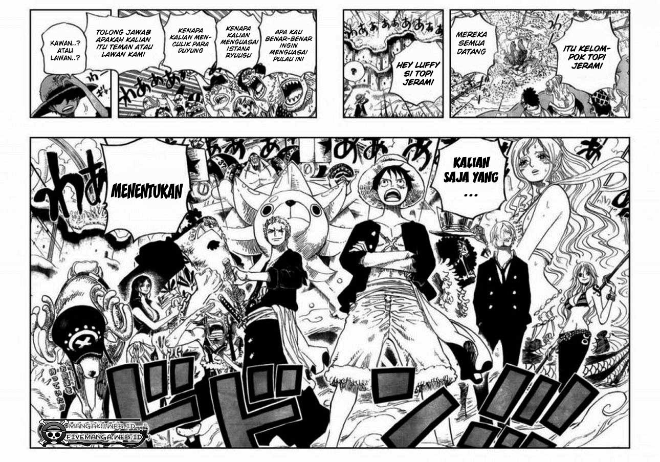 One Piece Chapter 633 – Teman Atau Lawan - 141