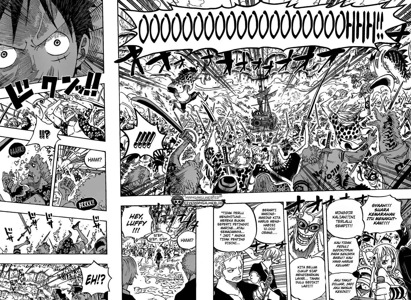 One Piece Chapter 634 – 100.000 Vs 10 - 127