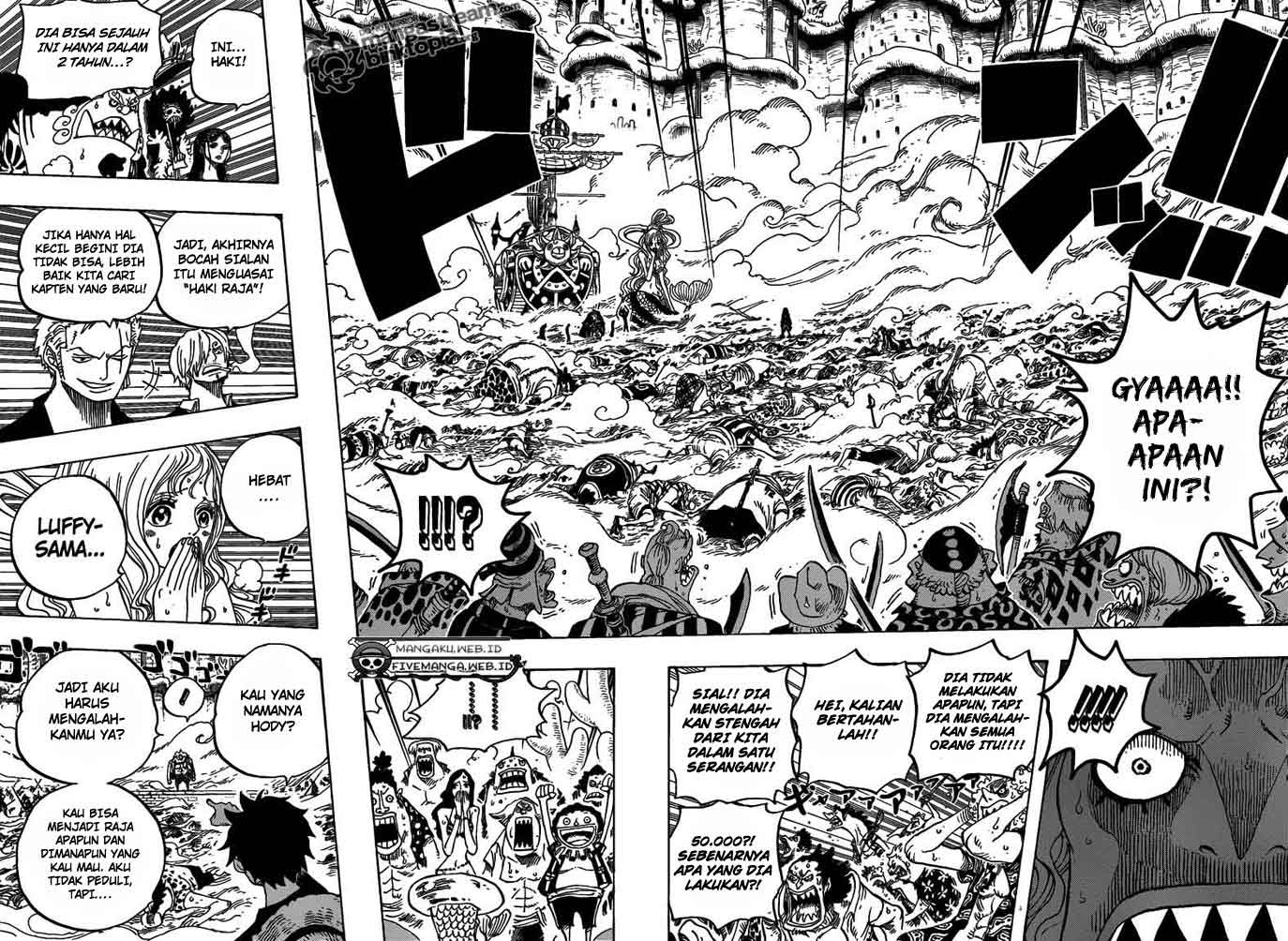 One Piece Chapter 634 – 100.000 Vs 10 - 129