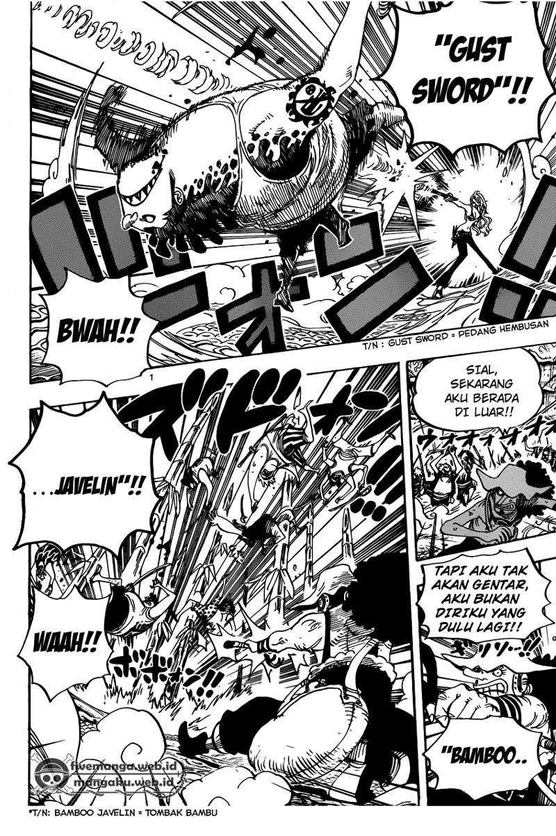 One Piece Chapter 636 – Jendral Dari Daratan Masa Depan - 133