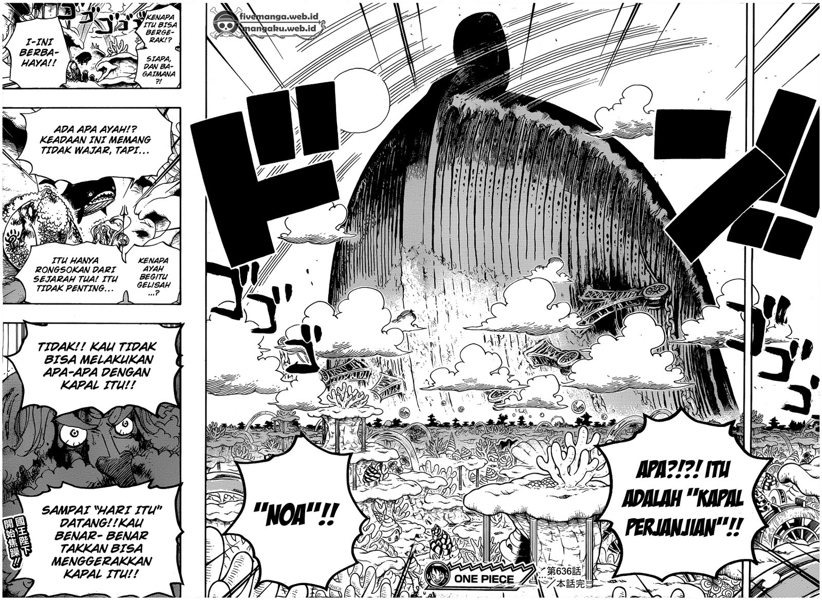 One Piece Chapter 636 – Jendral Dari Daratan Masa Depan - 149