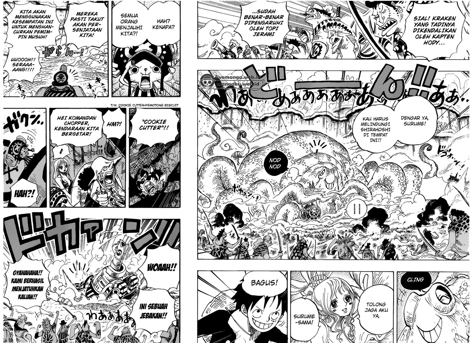 One Piece Chapter 636 – Jendral Dari Daratan Masa Depan - 119