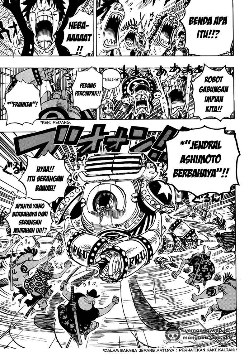 One Piece Chapter 636 – Jendral Dari Daratan Masa Depan - 127