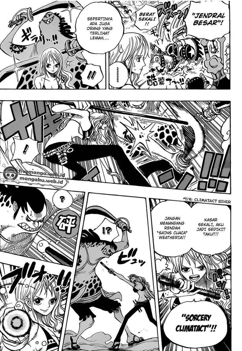 One Piece Chapter 636 – Jendral Dari Daratan Masa Depan - 131