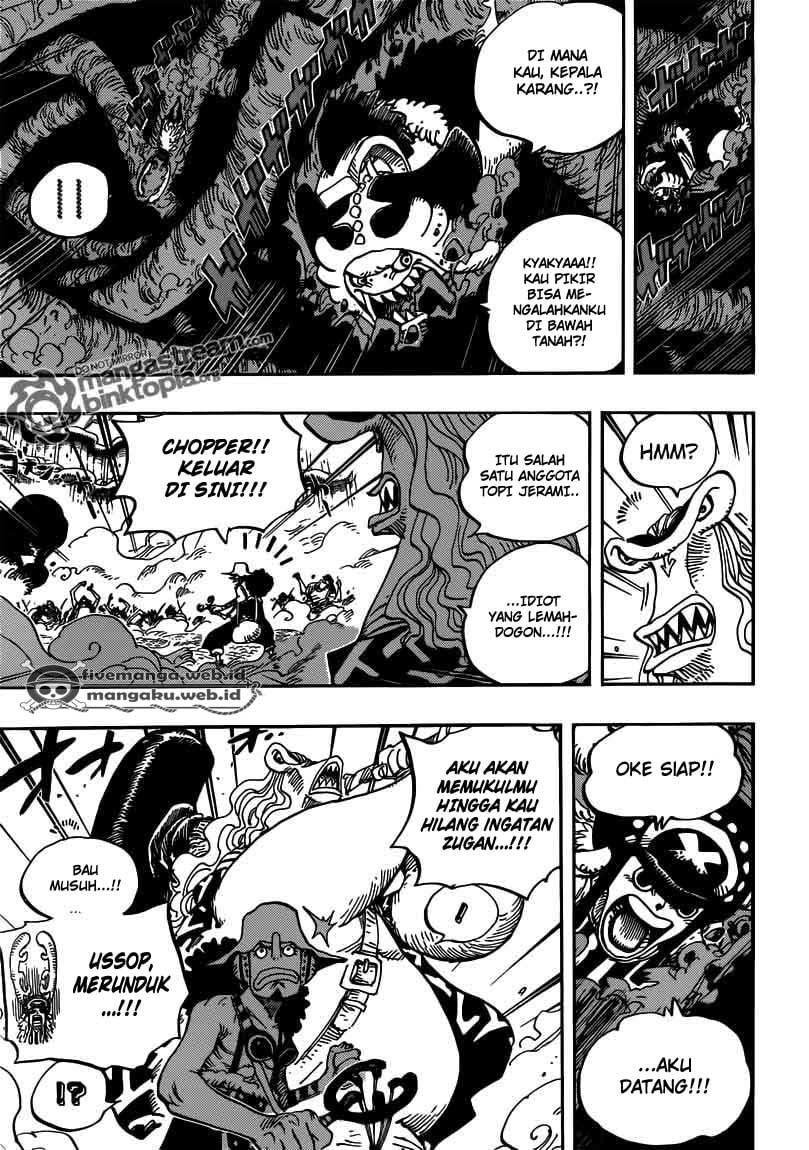 One Piece Chapter 640 – Kebangkitan Pulau Manusia Ikan - 133
