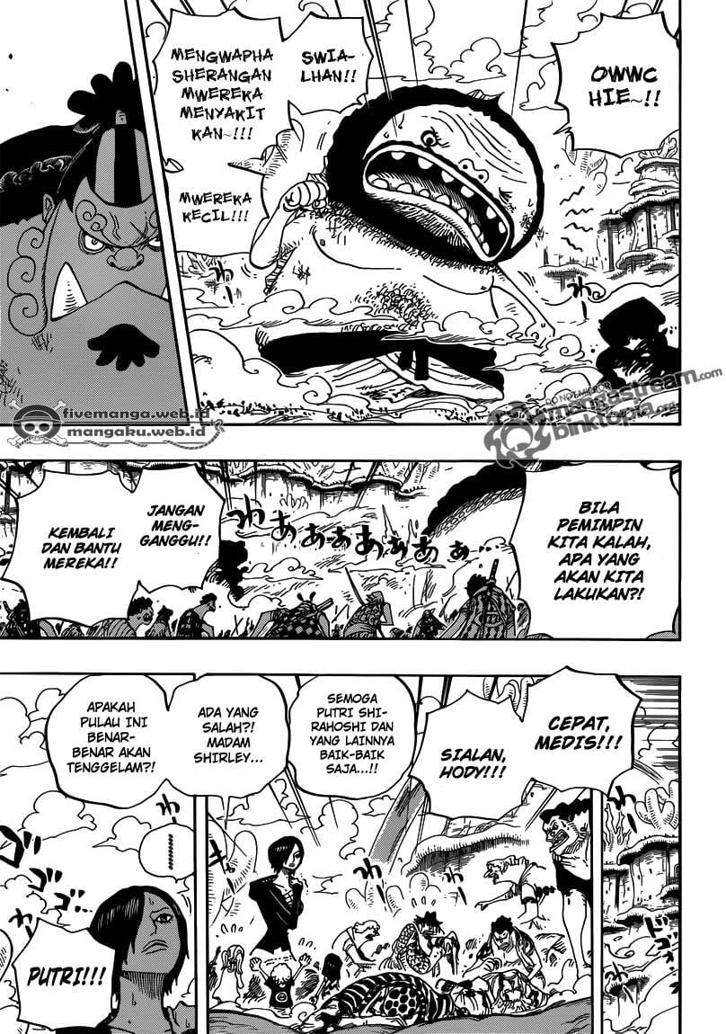 One Piece Chapter 640 – Kebangkitan Pulau Manusia Ikan - 139