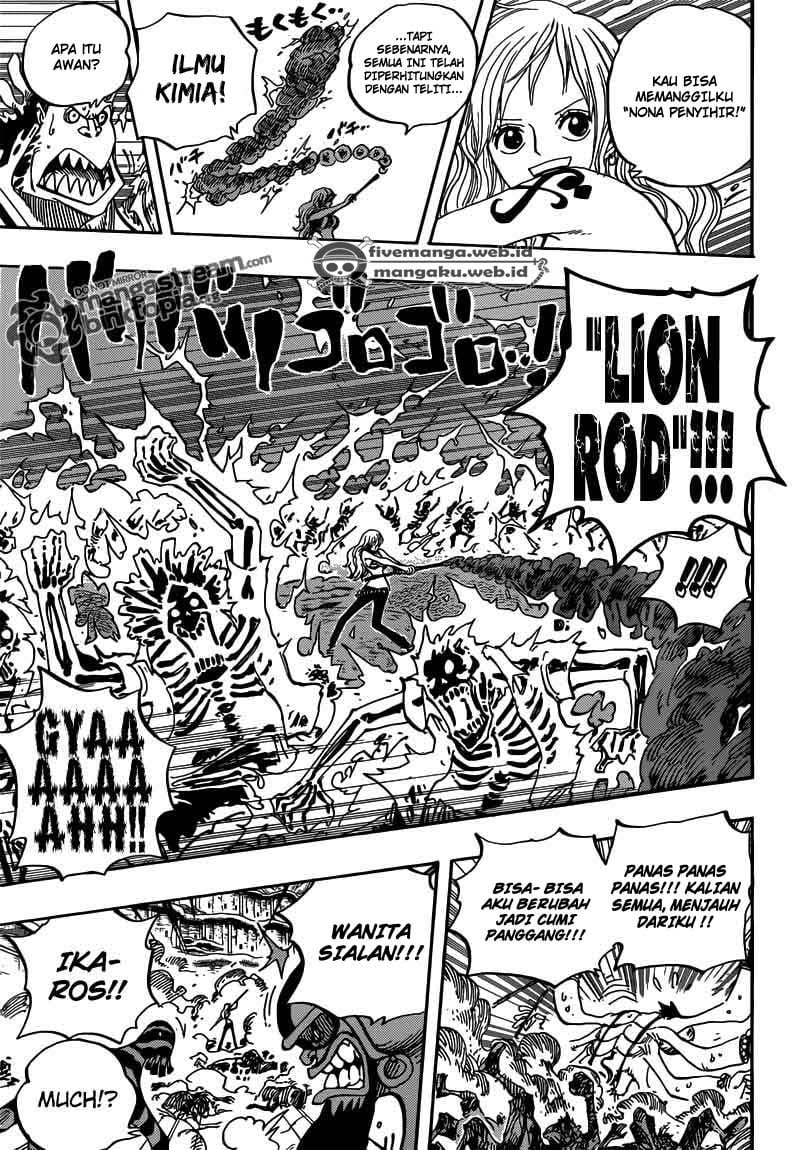 One Piece Chapter 640 – Kebangkitan Pulau Manusia Ikan - 121