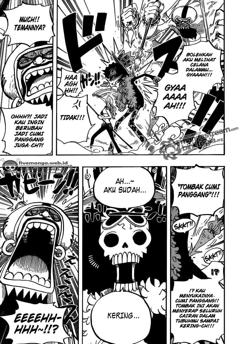 One Piece Chapter 640 – Kebangkitan Pulau Manusia Ikan - 125