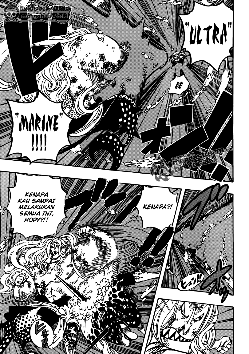 One Piece Chapter 641 – Kau Ini Apa - 143