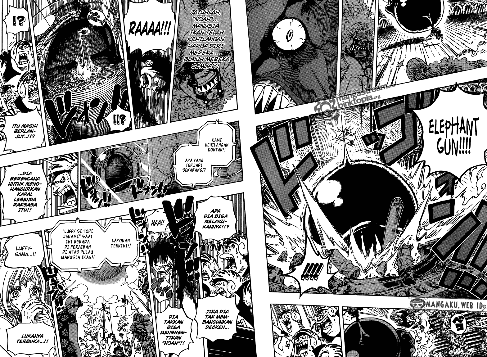 One Piece Chapter 645 – Kematian Juga Merupakan Balas Dendam - 135