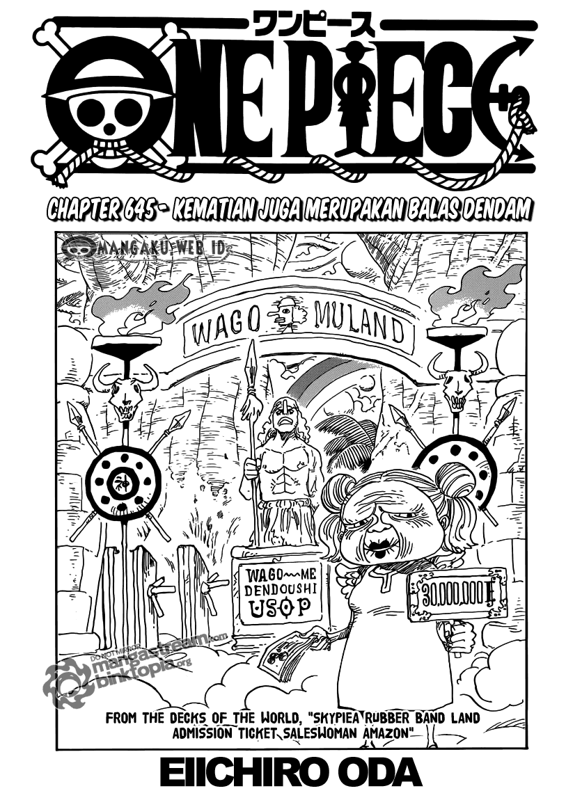 One Piece Chapter 645 – Kematian Juga Merupakan Balas Dendam - 117