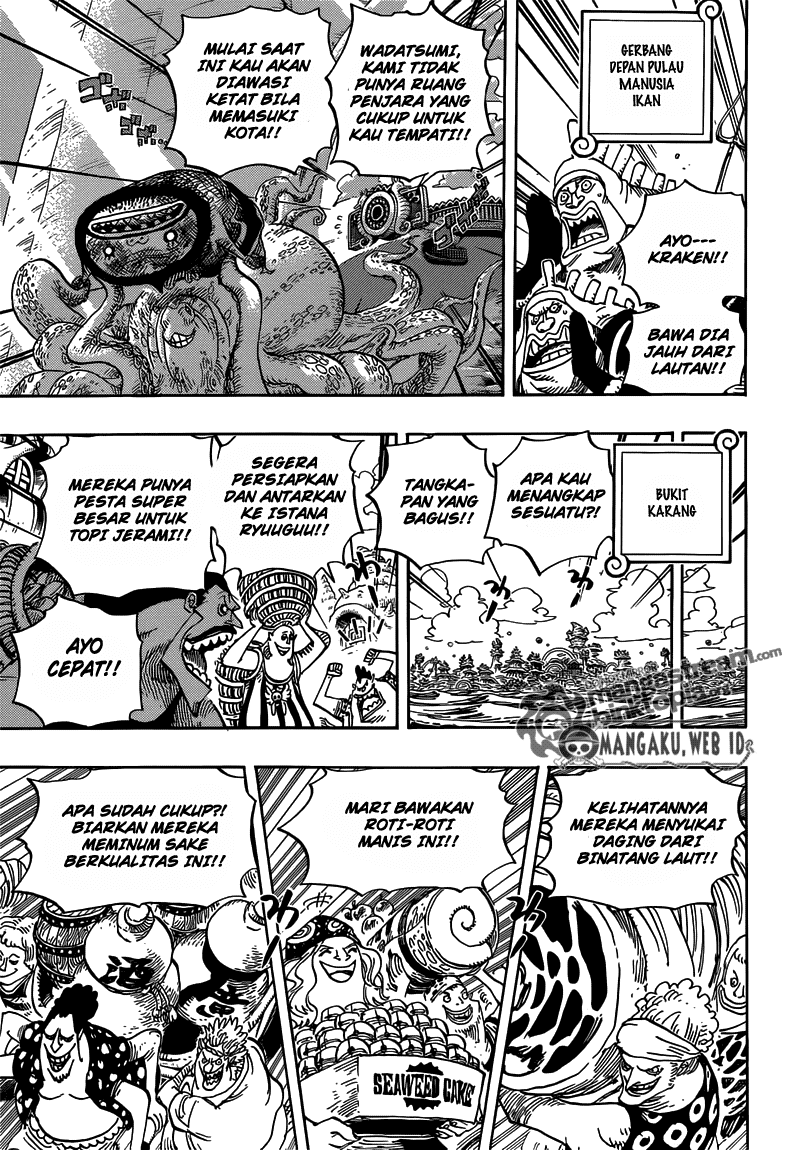 One Piece Chapter 649 – Tarian Bream Dan Plaice - 145