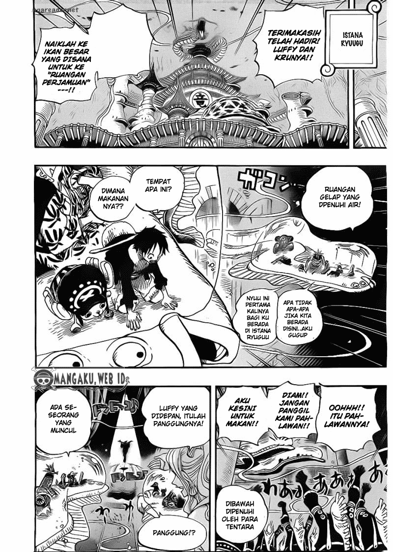 One Piece Chapter 649 – Tarian Bream Dan Plaice - 147