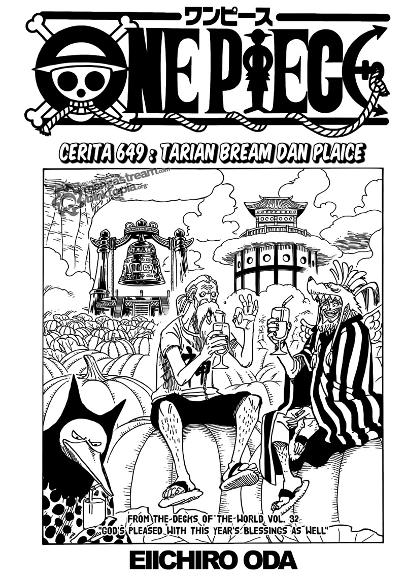 One Piece Chapter 649 – Tarian Bream Dan Plaice - 129