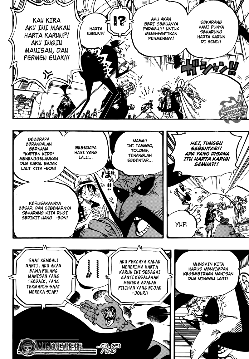 One Piece Chapter 651 – Suara Dari New World - 147