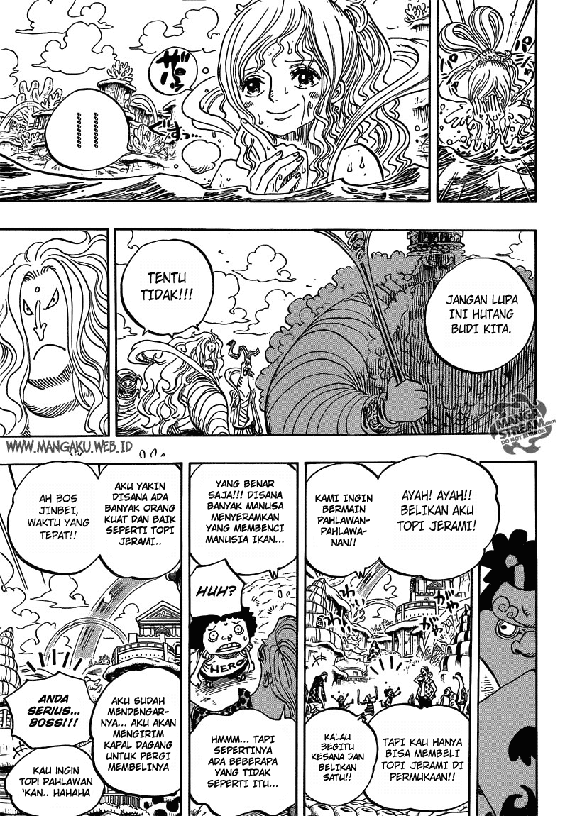 One Piece Chapter 653 – Topi Seorang Pahlawan - 151