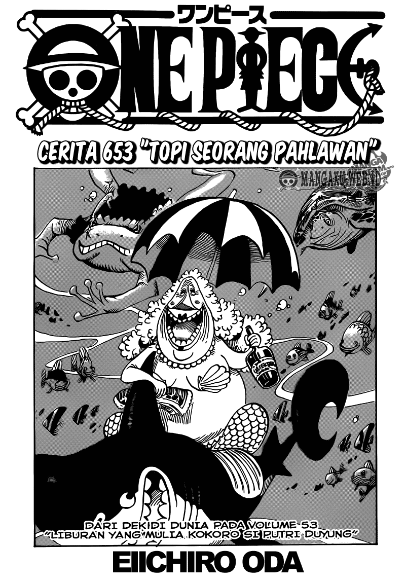 One Piece Chapter 653 – Topi Seorang Pahlawan - 123