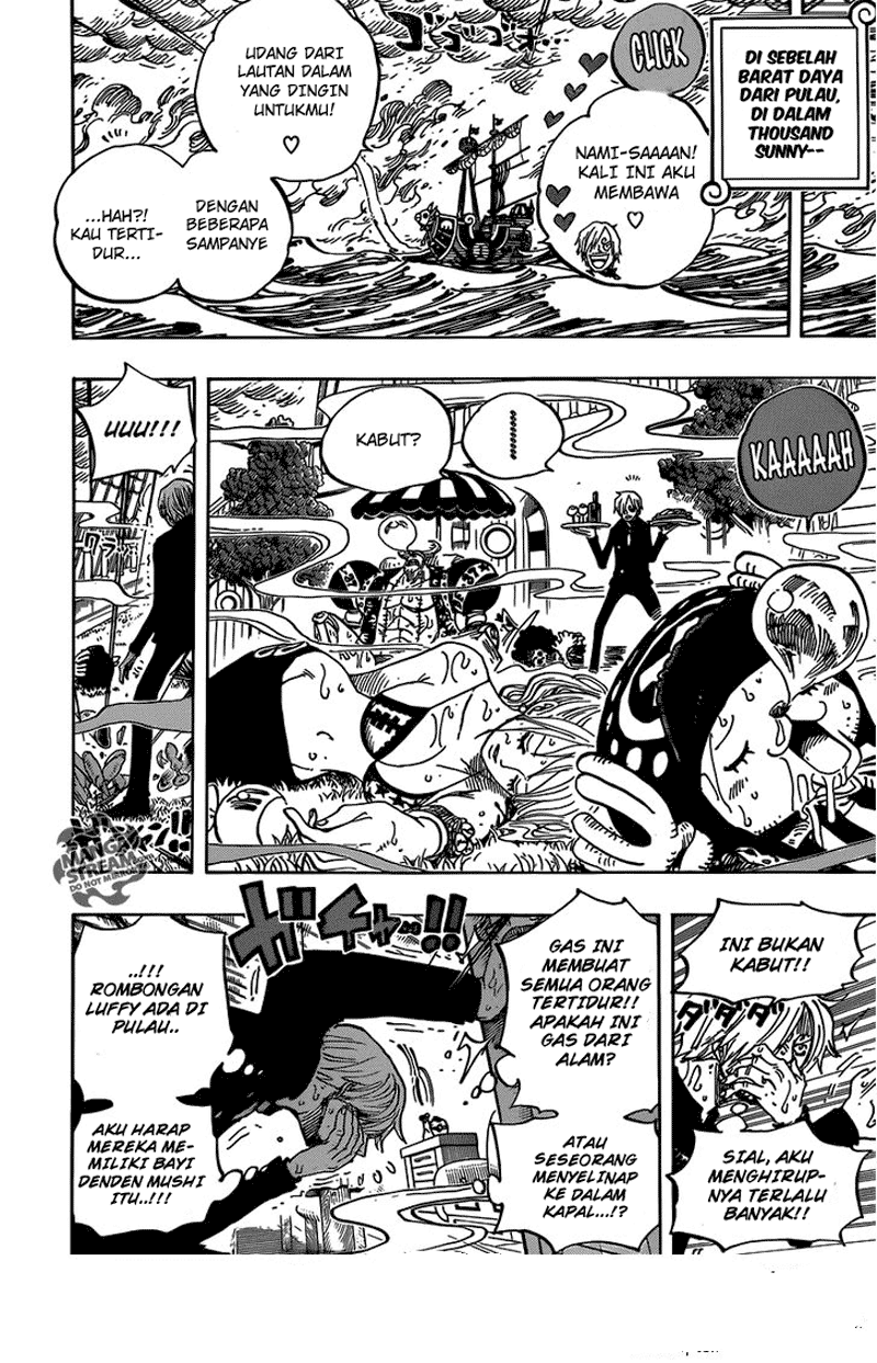 One Piece Chapter 656 – Petualangan Di Pulau Terbakar - 157