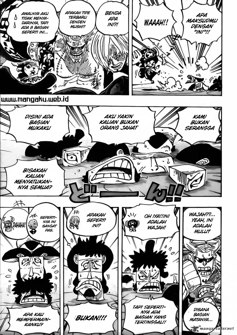 One Piece Chapter 657 – Sebuah Kepala Yang Terpenggal - 139