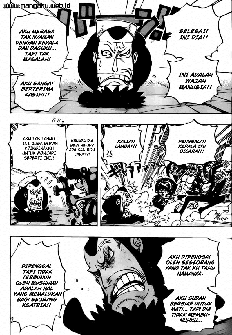 One Piece Chapter 657 – Sebuah Kepala Yang Terpenggal - 141