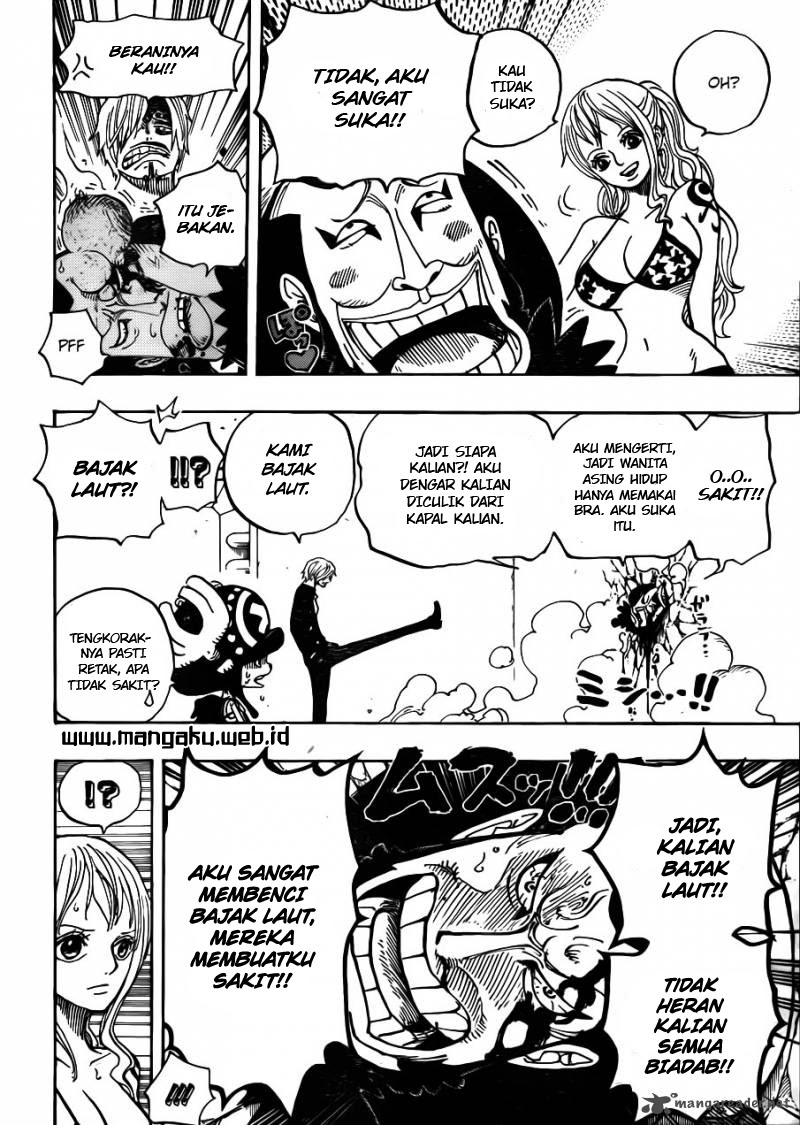 One Piece Chapter 657 – Sebuah Kepala Yang Terpenggal - 145