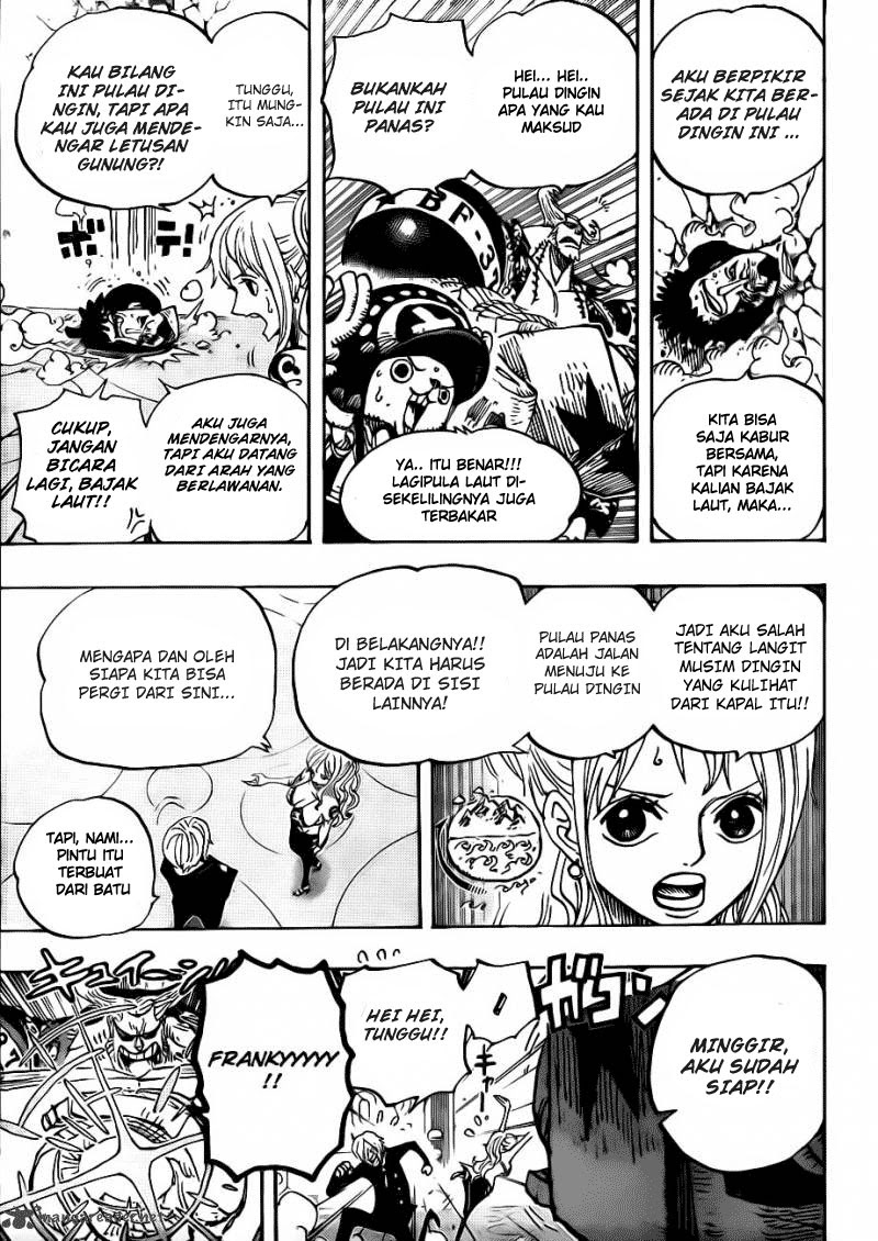 One Piece Chapter 657 – Sebuah Kepala Yang Terpenggal - 147