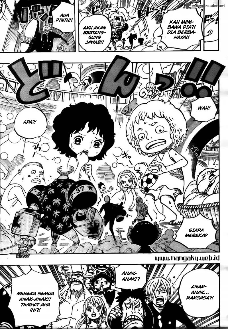 One Piece Chapter 657 – Sebuah Kepala Yang Terpenggal - 155
