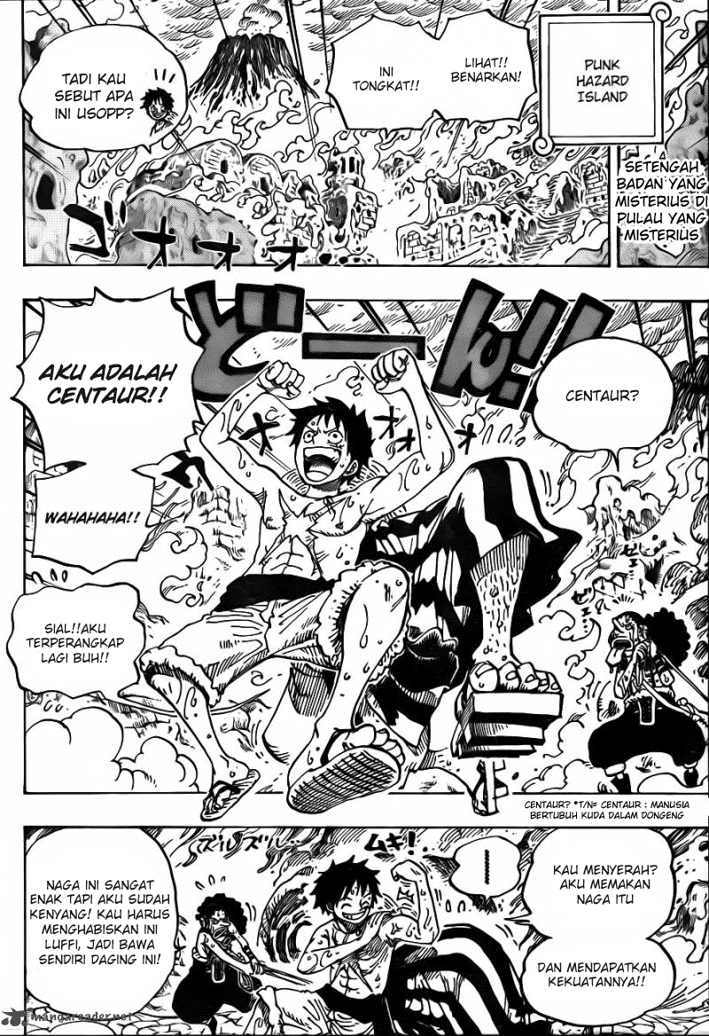 One Piece Chapter 657 – Sebuah Kepala Yang Terpenggal - 125