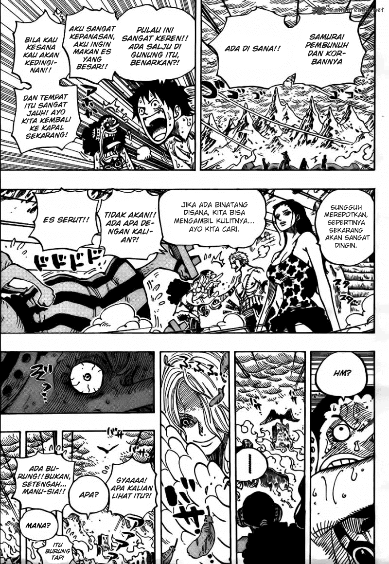 One Piece Chapter 657 – Sebuah Kepala Yang Terpenggal - 131