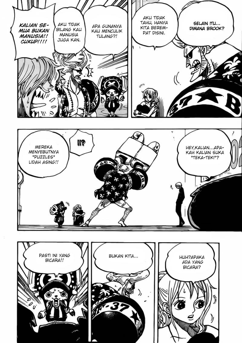 One Piece Chapter 657 – Sebuah Kepala Yang Terpenggal - 137