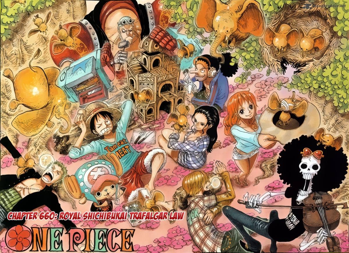 One Piece Chapter 660 - 111