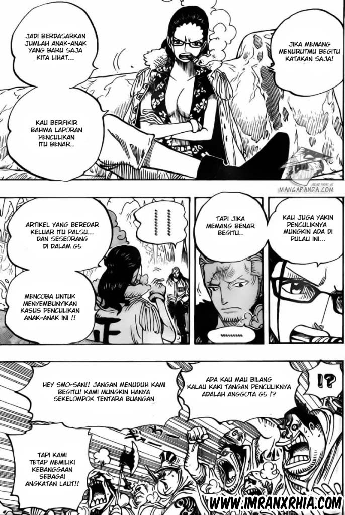One Piece Chapter 664 - 121