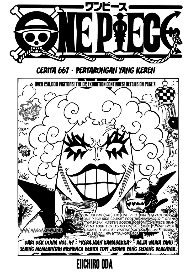 One Piece Chapter 667 - 115