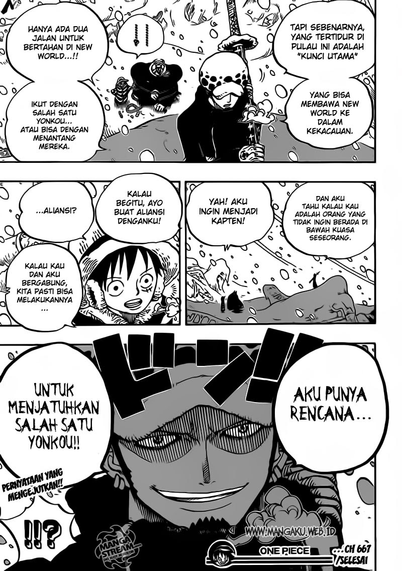 One Piece Chapter 667 - 151