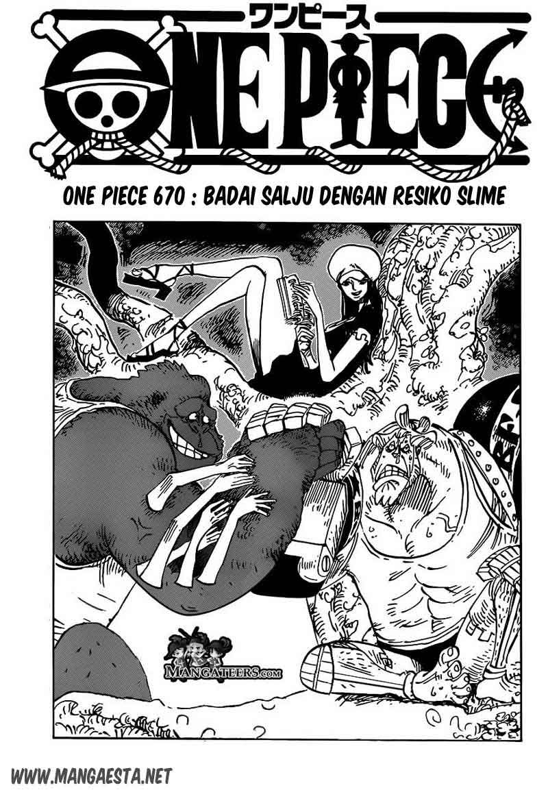 One Piece Chapter 670 - 115