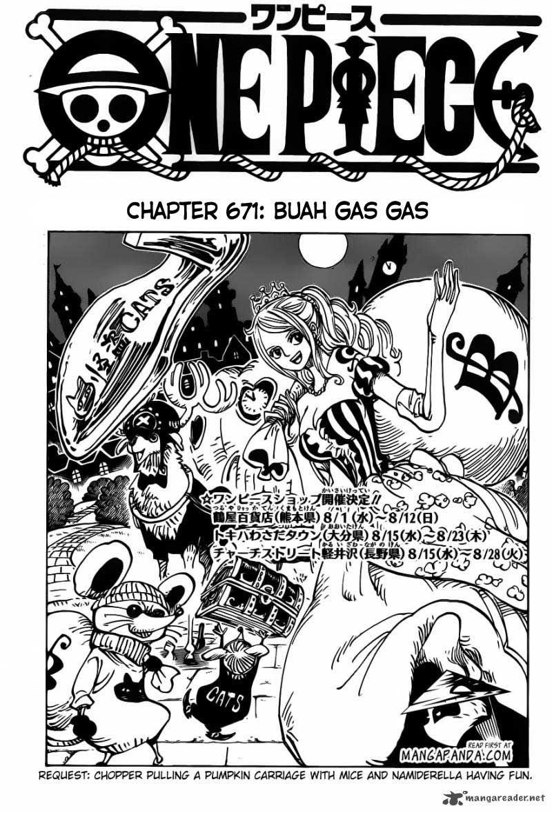 One Piece Chapter 671 - 105