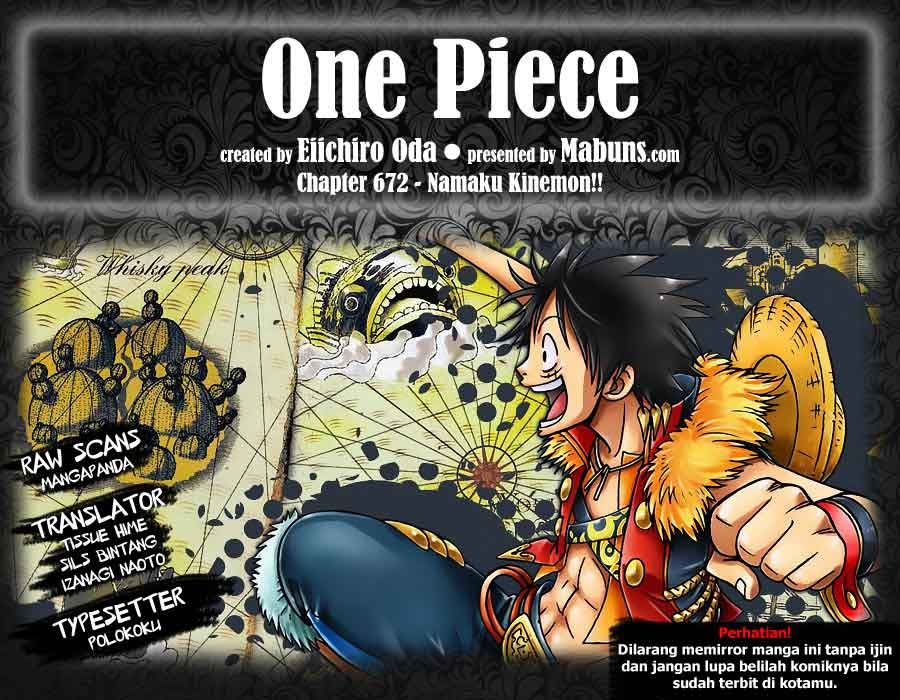 One Piece Chapter 672 - 121