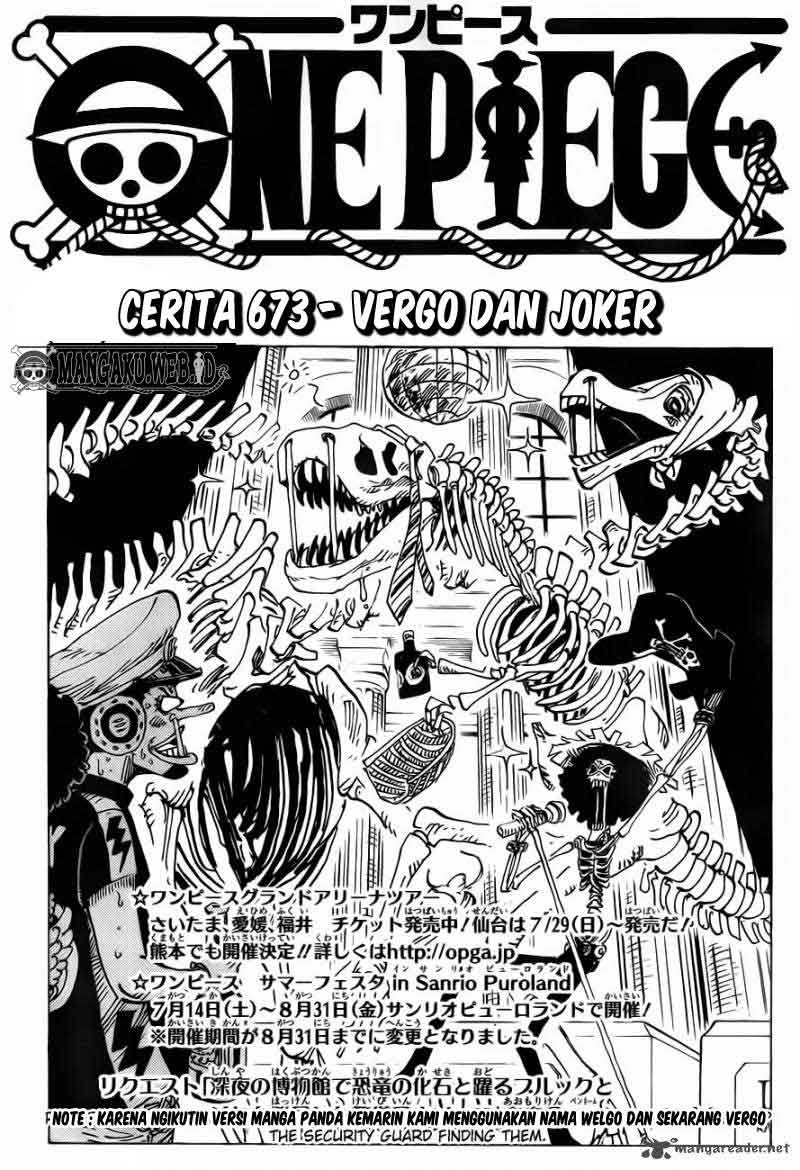 One Piece Chapter 673 - 123