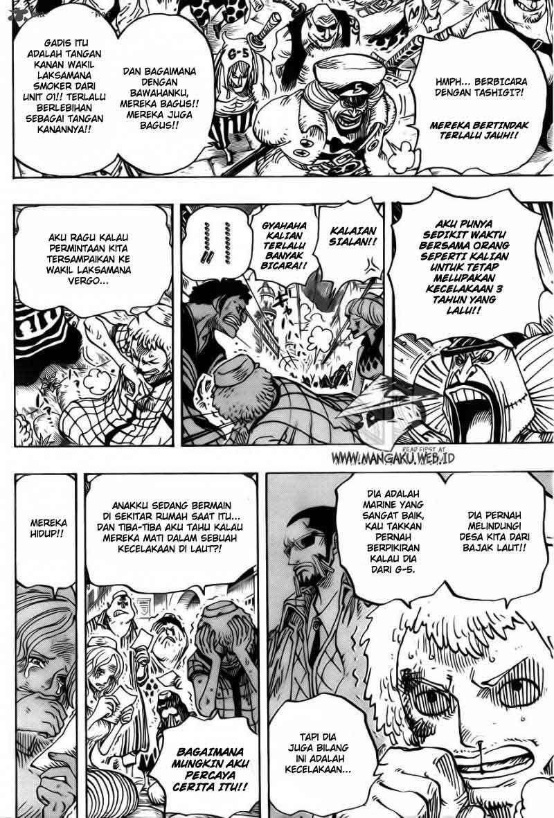 One Piece Chapter 673 - 129