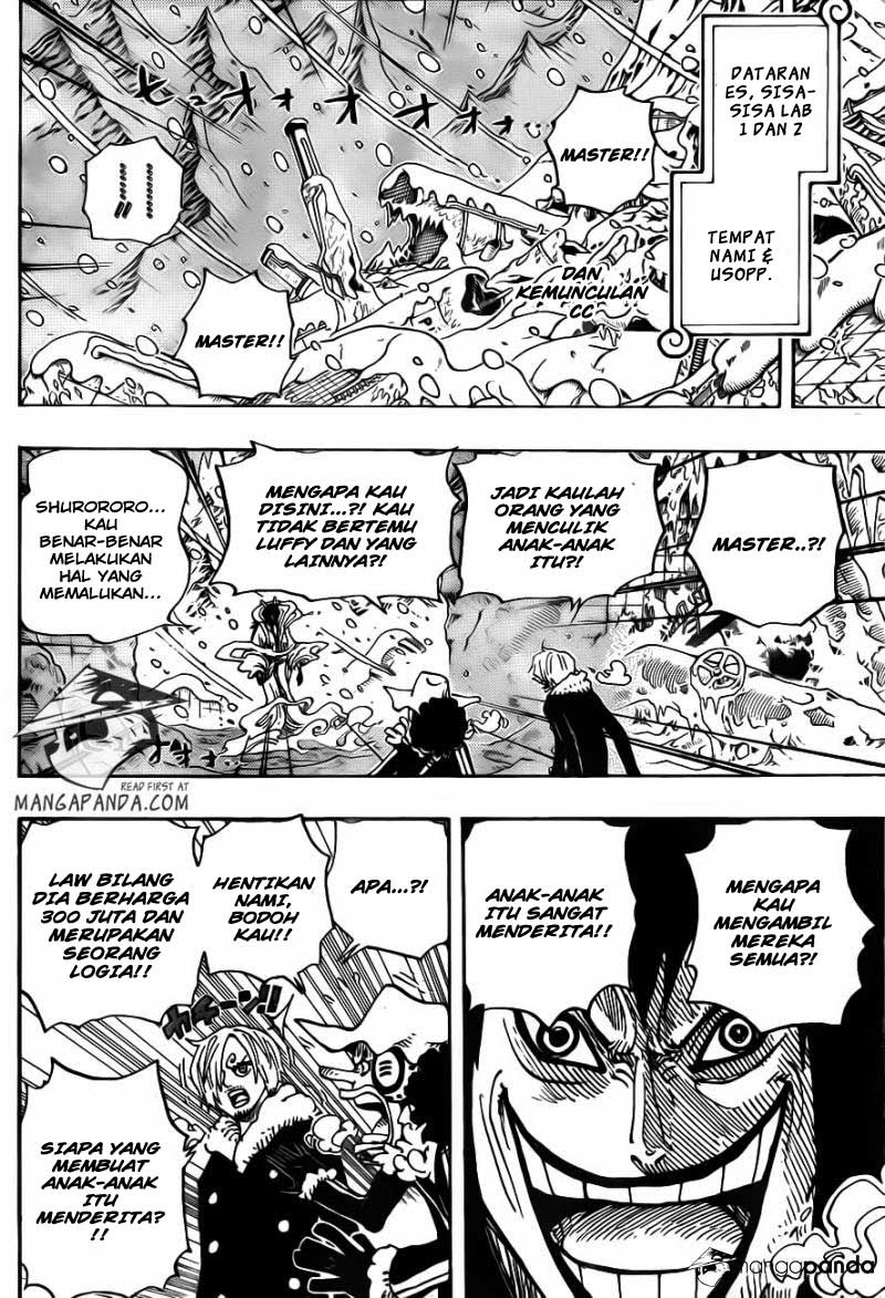 One Piece Chapter 674 - 113