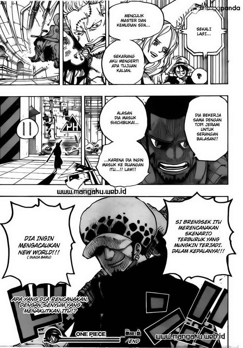 One Piece Chapter 681 - 159