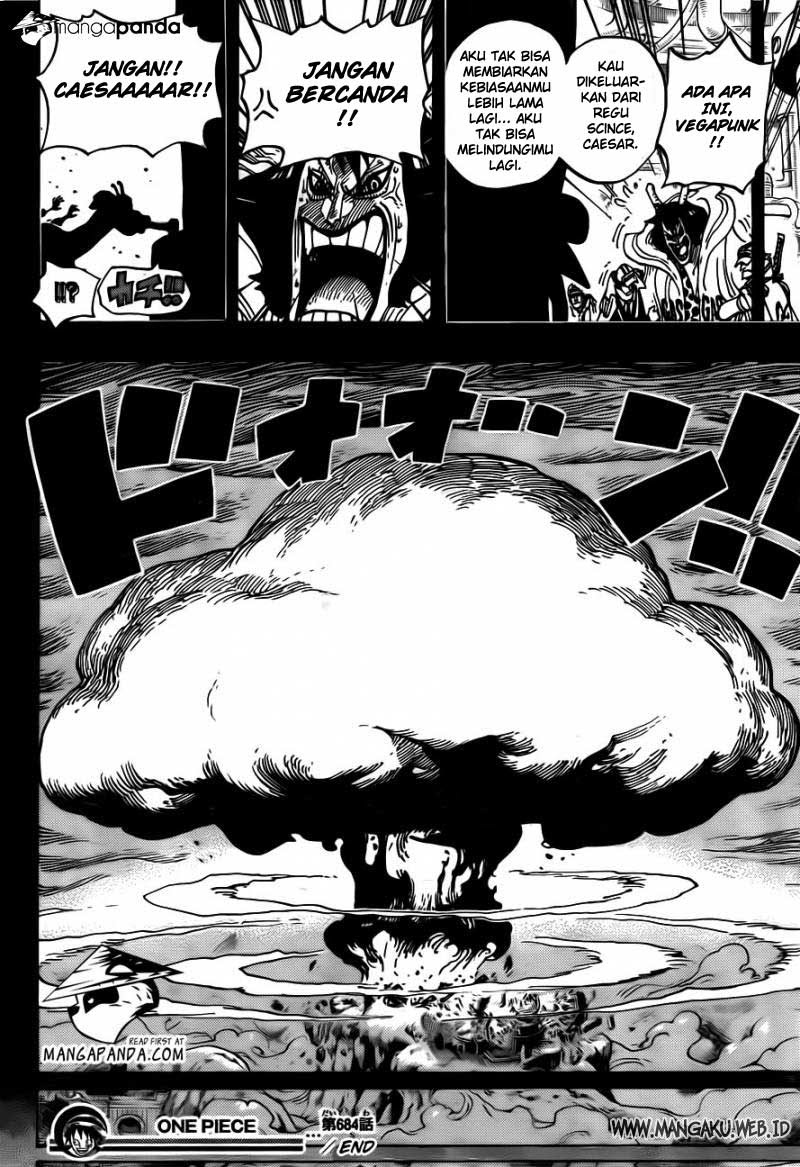 One Piece Chapter 684 - 163