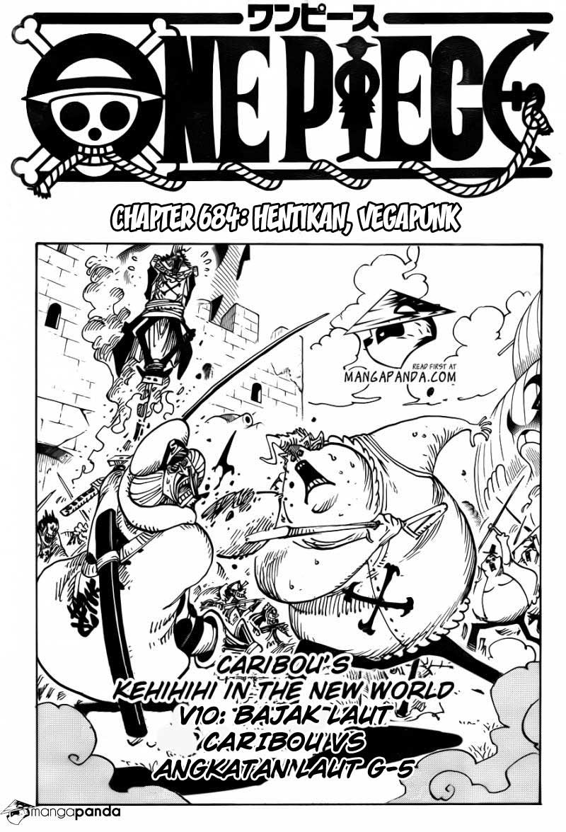 One Piece Chapter 684 - 129