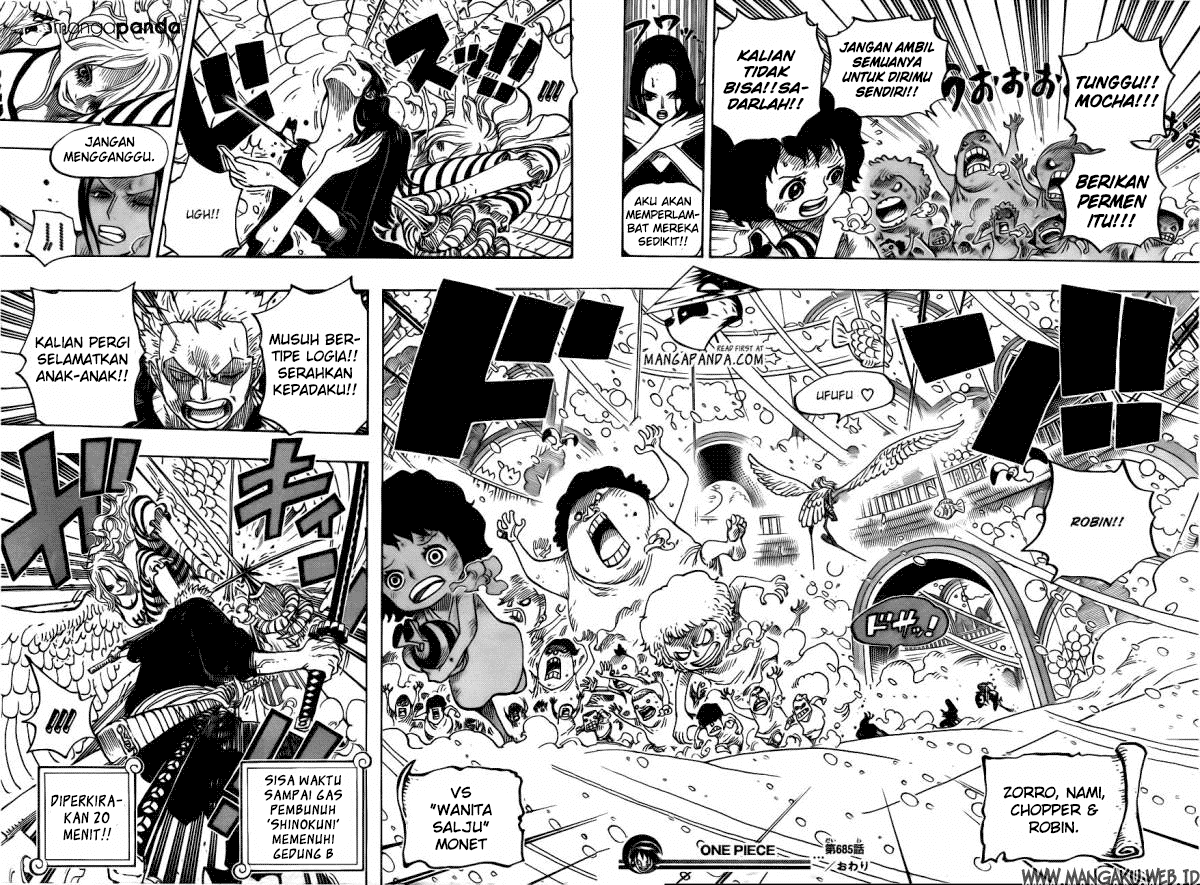 One Piece Chapter 685 - 147