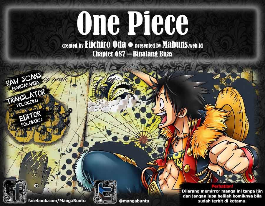 One Piece Chapter 687 - 121