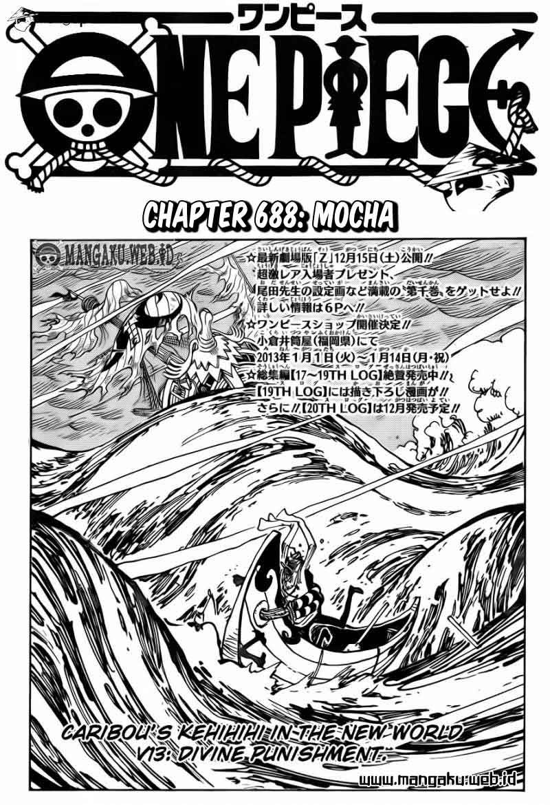 One Piece Chapter 688 - 123