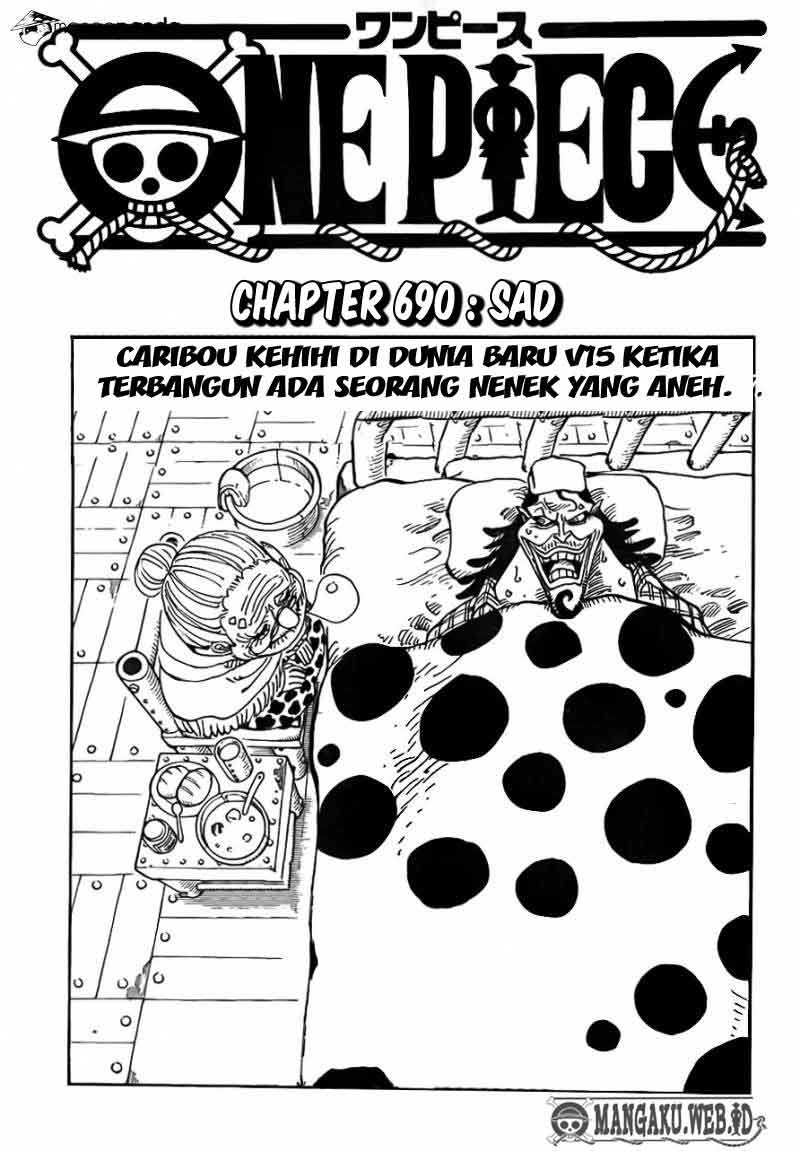 One Piece Chapter 690 - 123