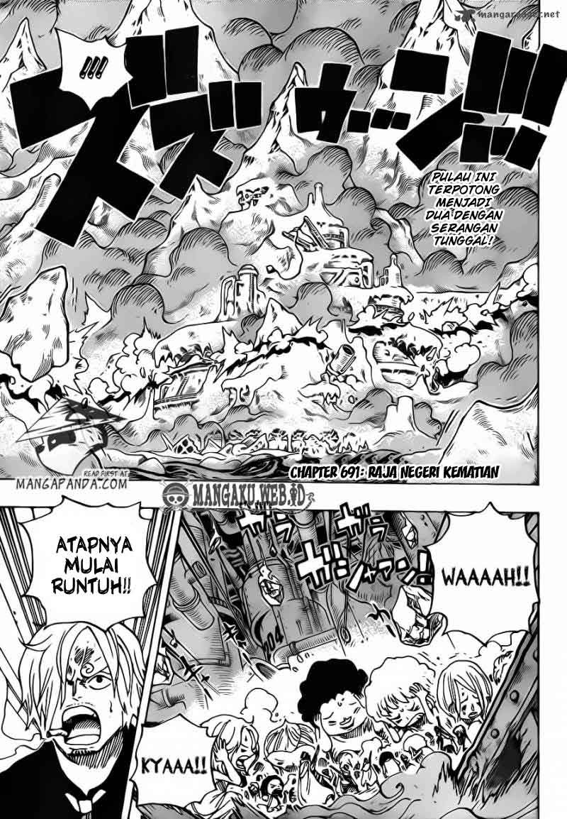 One Piece Chapter 691 - 111