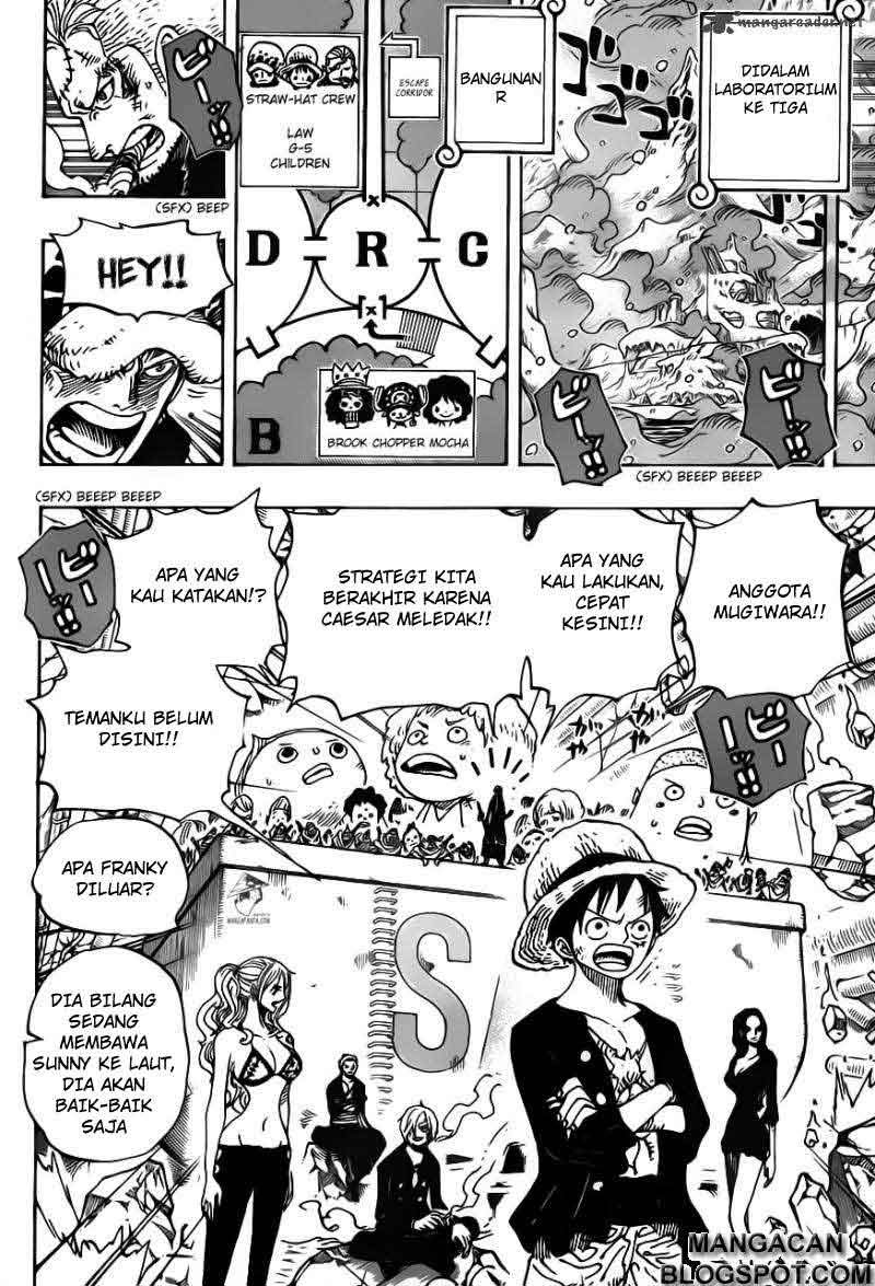 One Piece Chapter 693 - 115